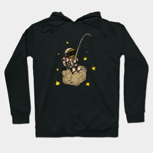 Astronaut Fishing Hoodie